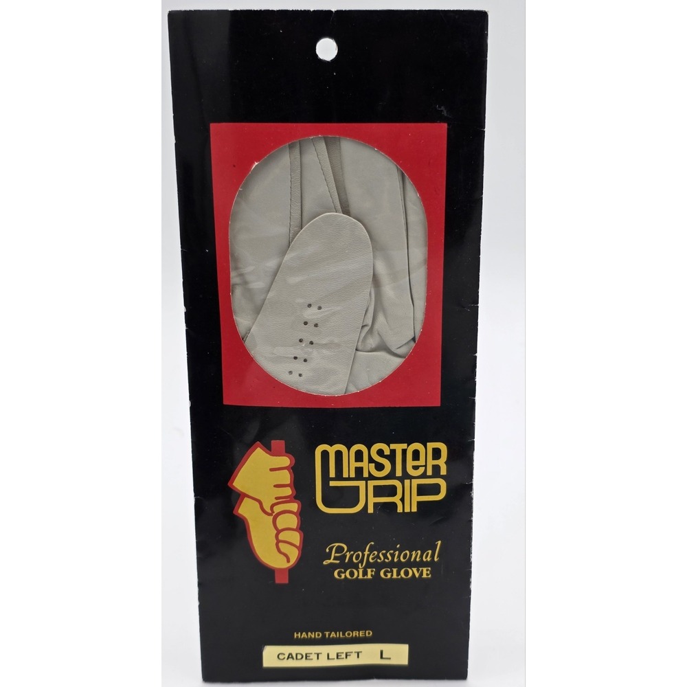 Golf Glove Master Grip Cadet Left L New‎ In Package #0112